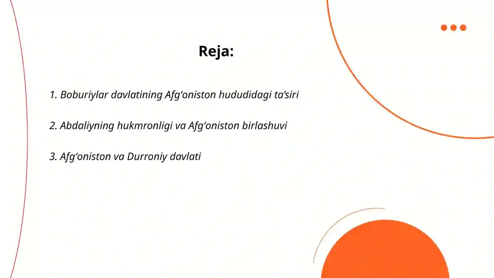 Afgʻoniston 18-19 asrlarda 2