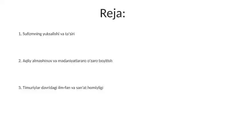 Temuriylar davrida manaviy va maʼrifiy yuksalish 2