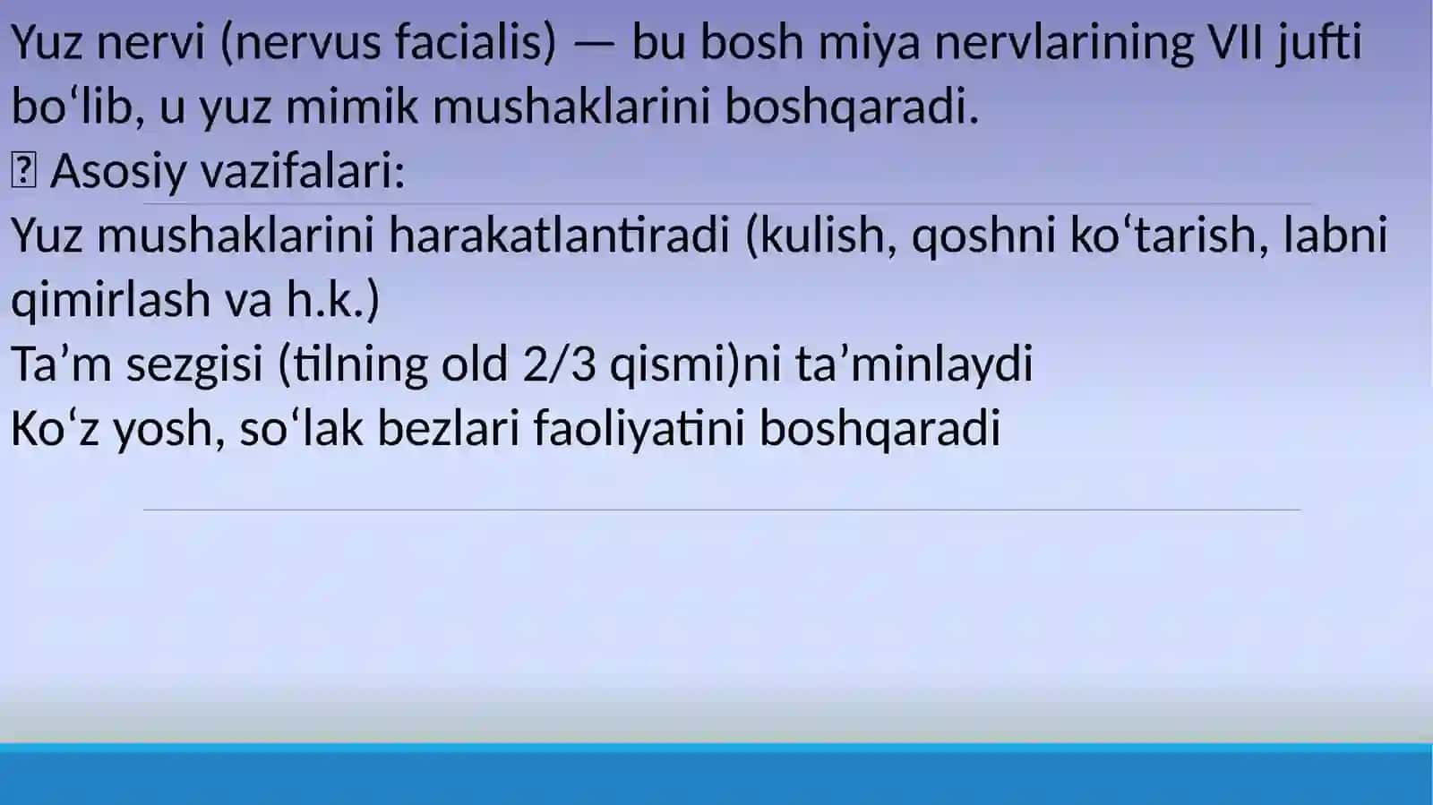 Yuz nevriti 2