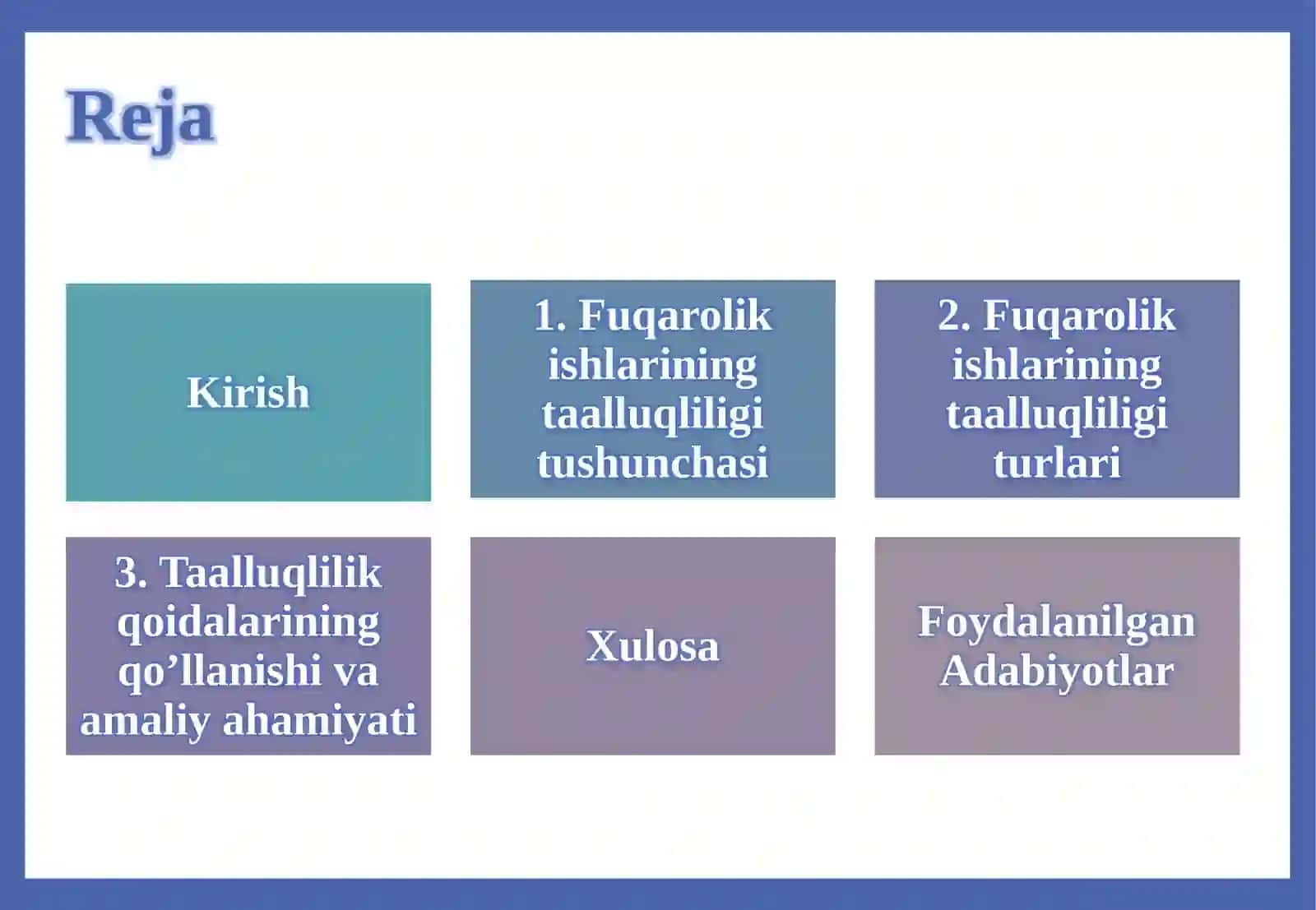 FUQAROLIK ISHLARINING TAALLUQLILIGI TUSHUNCHASI VA TURLARI 2