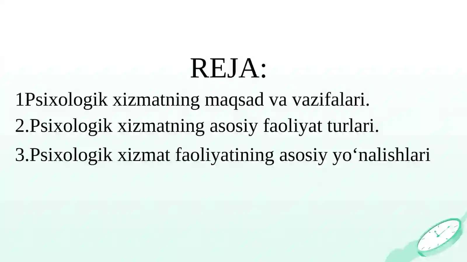 Ta'lim muassasasi psixologik xizmatining psixologik vazifalari 2