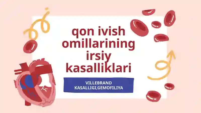 Qon ivish omillarining irsiy kasalliklari. Villebrand kasalligi 2