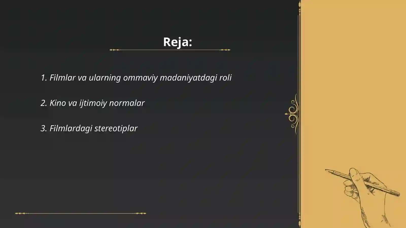 Filmlar va ularning ommaviy madaniyatdagi roli 2