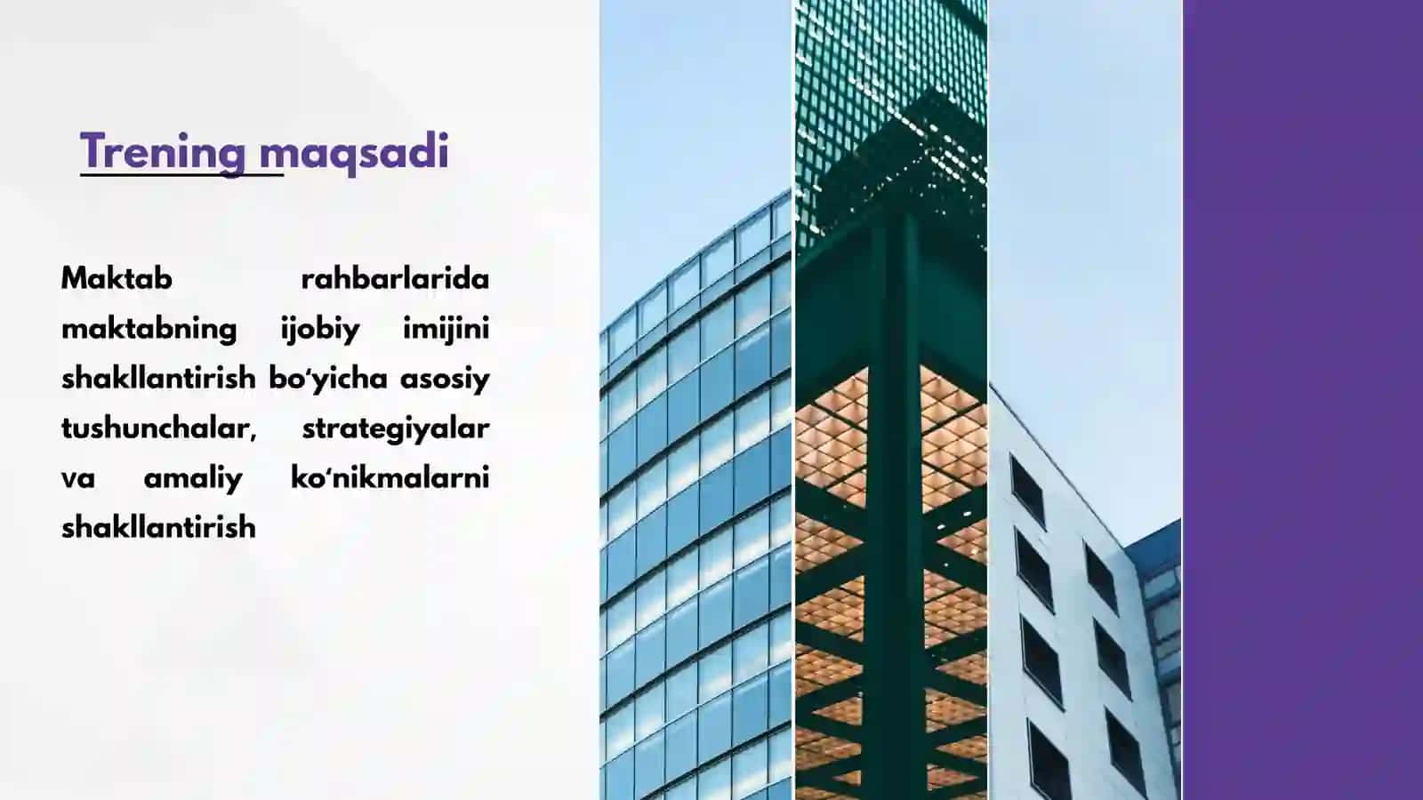 Maktab imijini shakllantirish 2