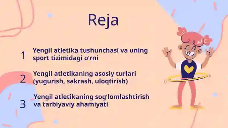 Yengilatletika va uning turlari 2