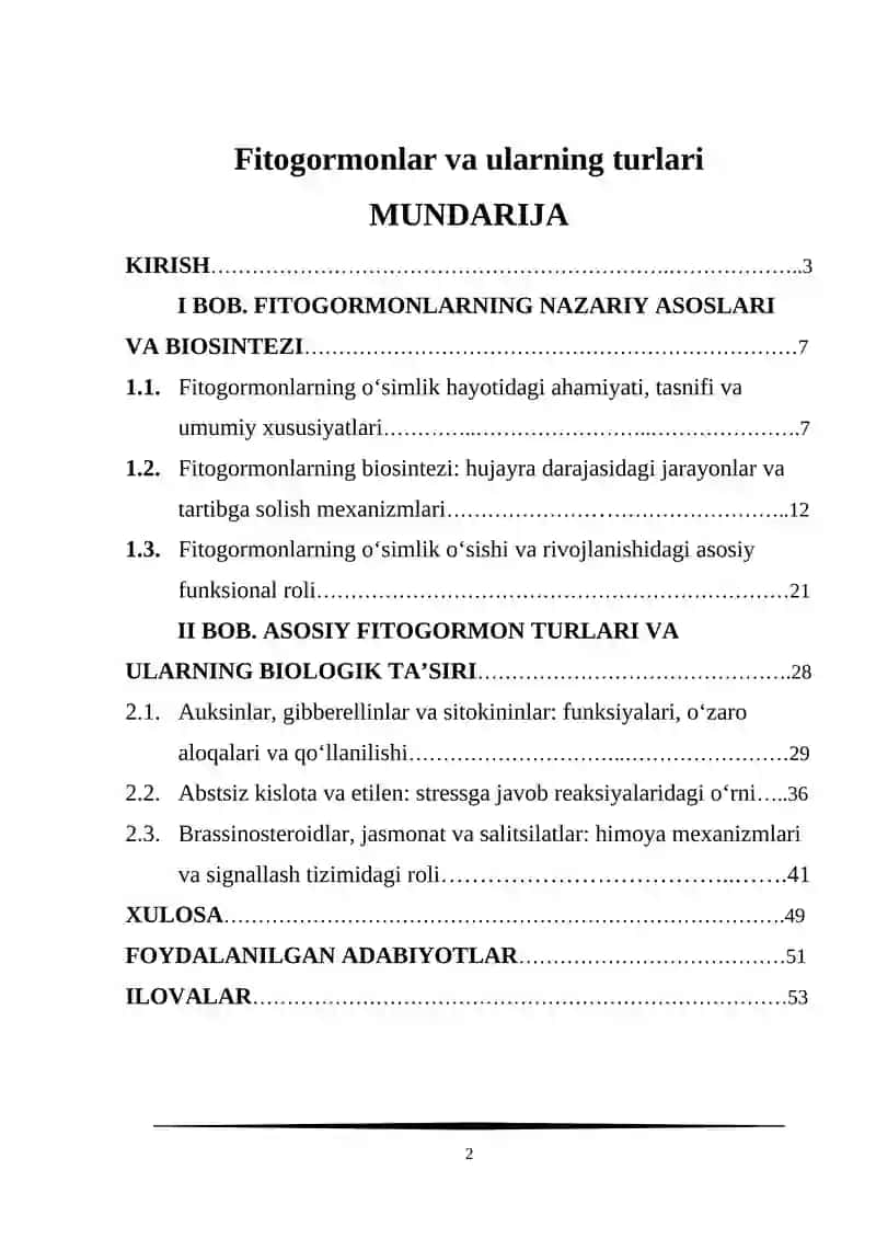 Fitogormonlar va ularning turlari 2