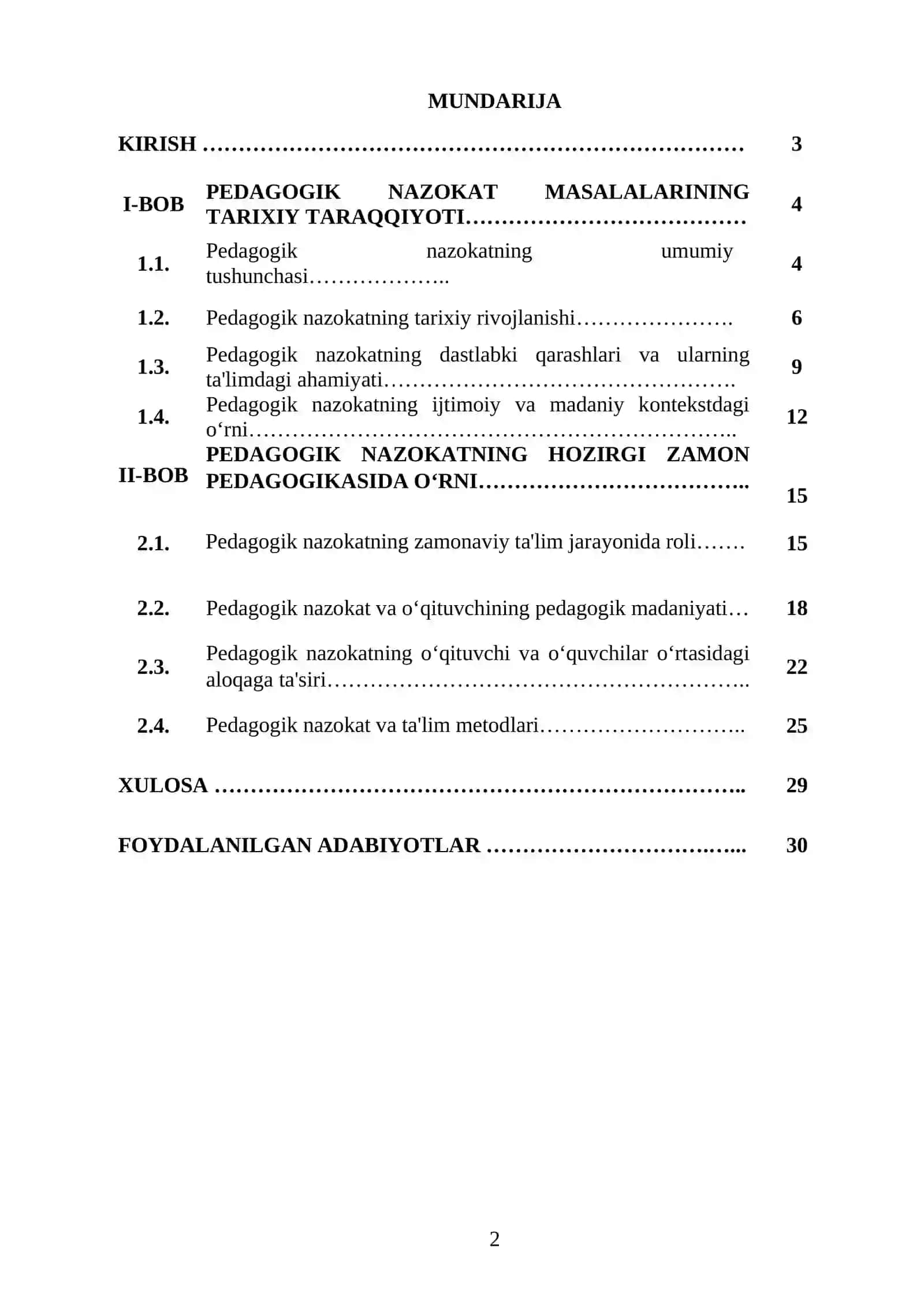 PEDAGOGIK NAZOKAT MASALALARINING TARIXIY TARAQQIYOTI 2