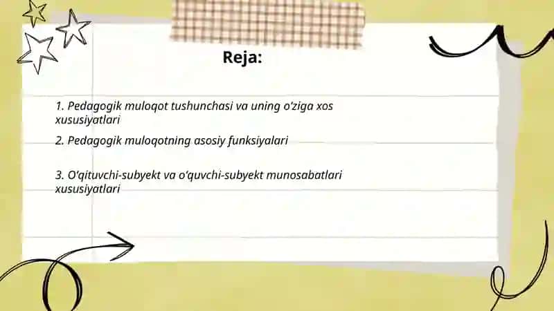 Pedagogik muloqotning oʻziga xos xususiyatlari vafunksiyalari 2
