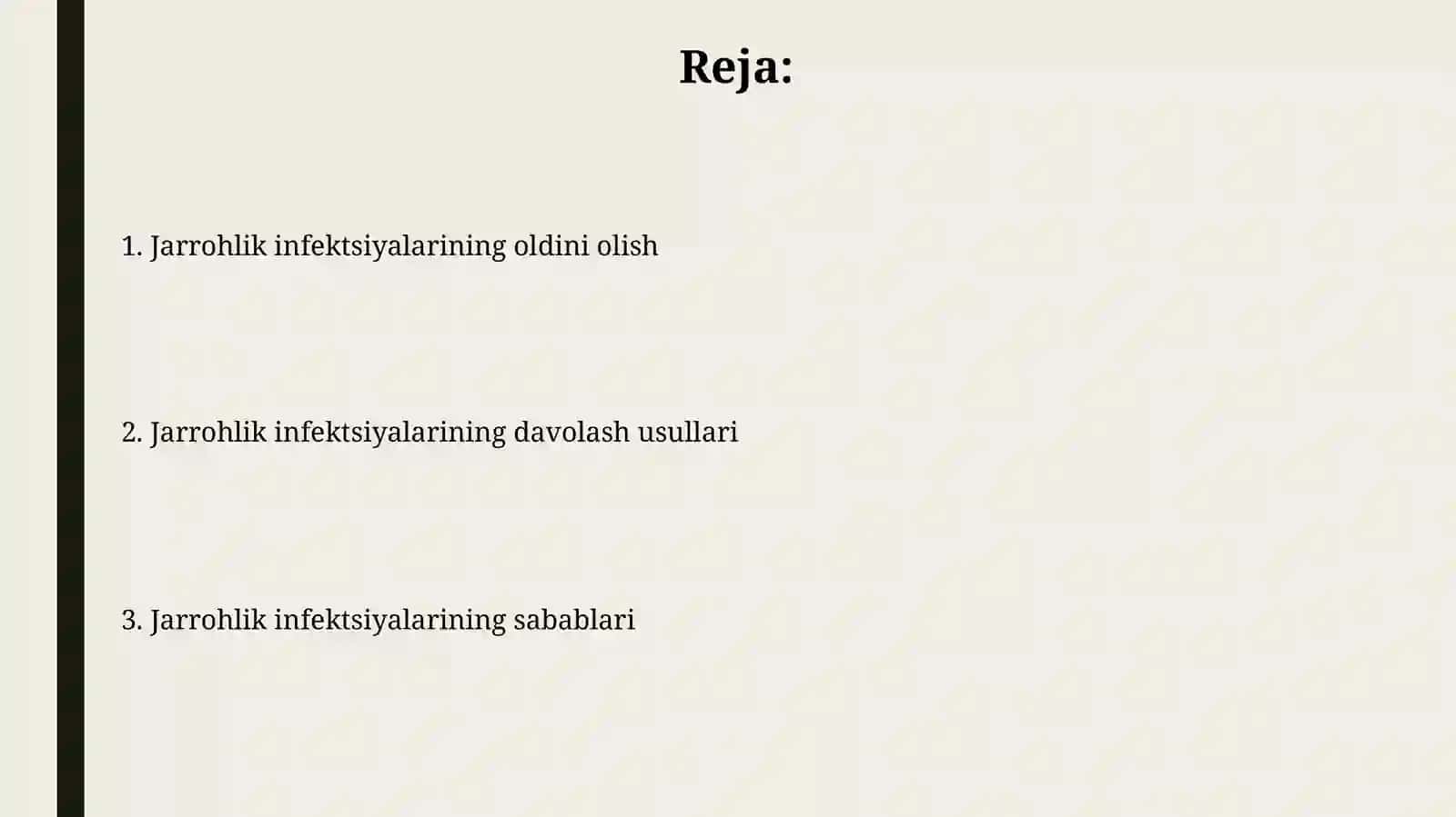 Jarrohlik infeksiyalari 2