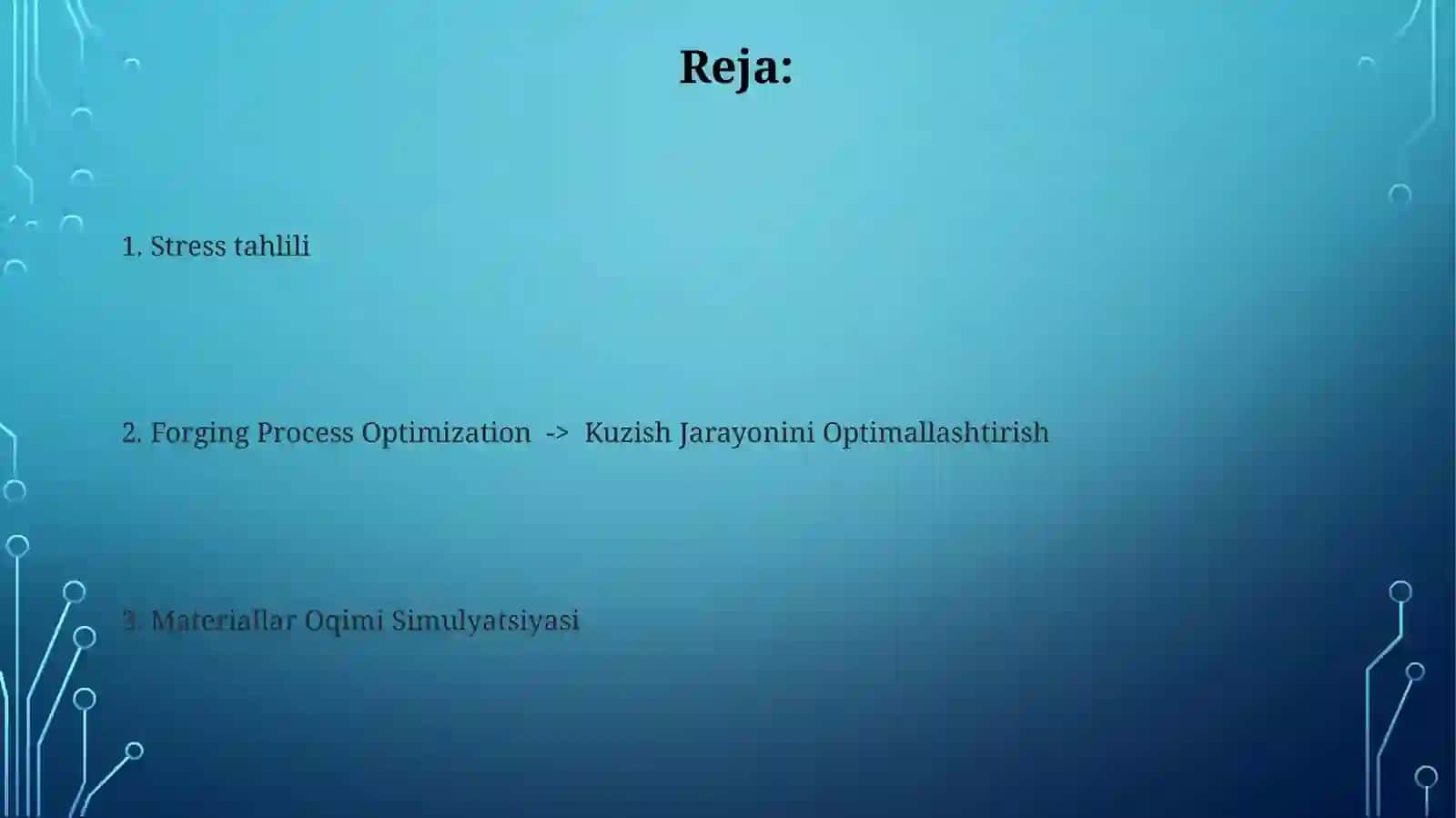 Buyumlarnibolg‘alashyo‘libilantayyorlashtexnologikhisobi 2