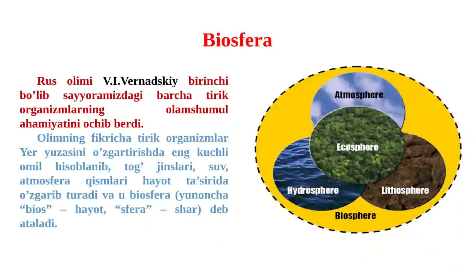 BIOSFERA VA MIKROORGANIZMLAR EKOLOGIYASI 2
