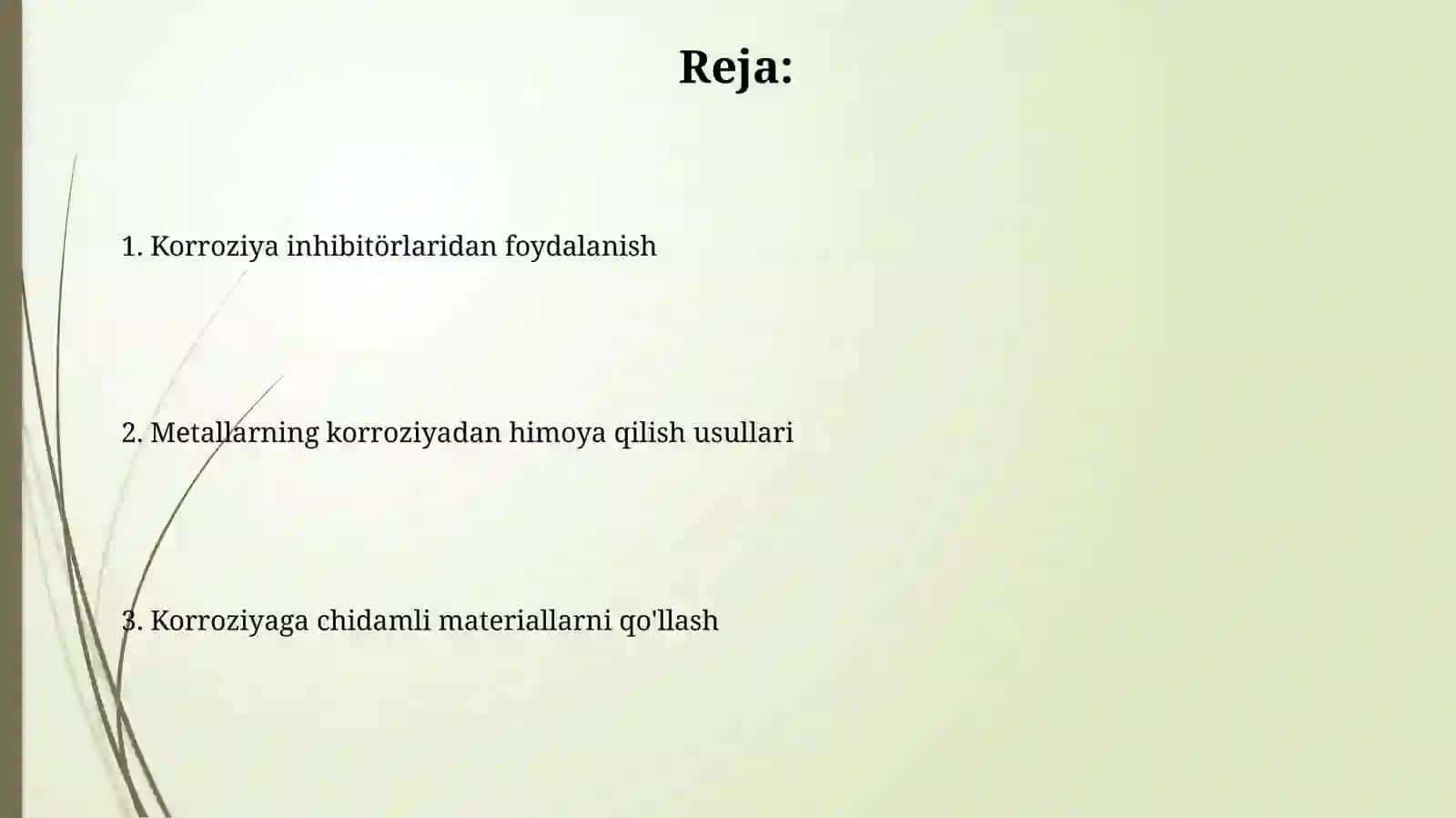 Metallarni karroziyadan himoya qilish usullari 2