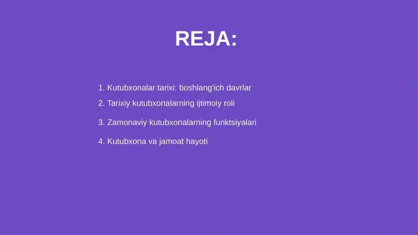 Tarix va Zamonaviy konsepsiyada kutubxonaning ijtimoiy funksiyalari 2