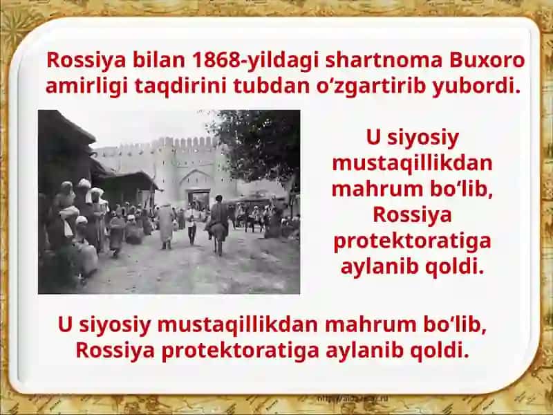 Buxoro Amirligining Davlat Tuzumi va Iqtisodiy Hayoti 2