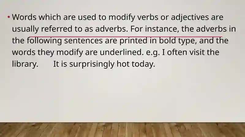 Adverbs 2