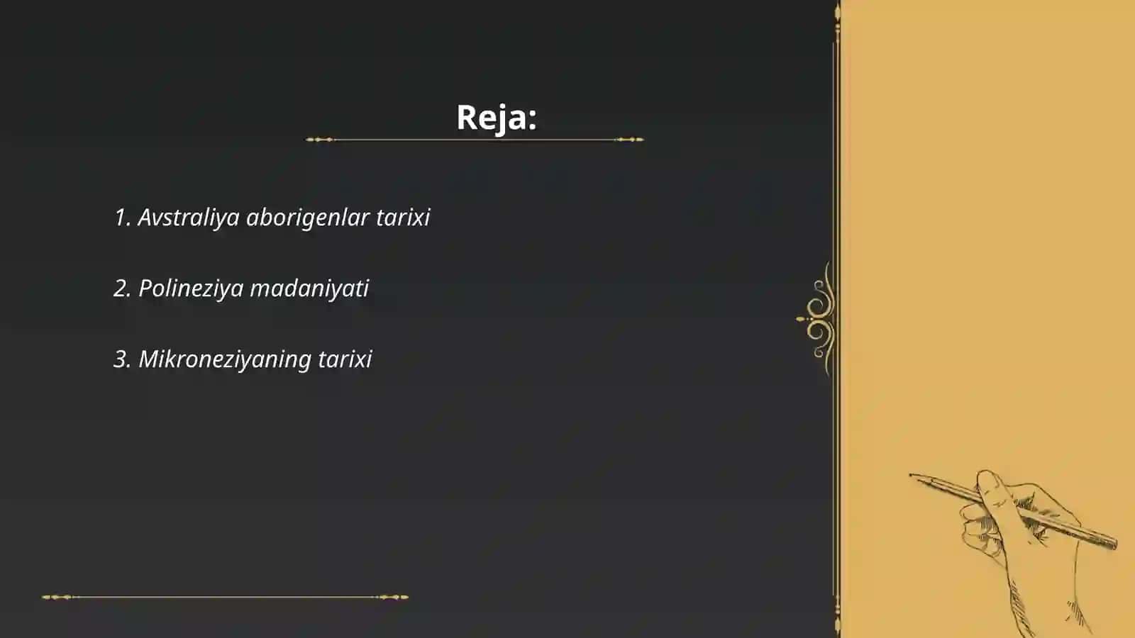 Avstraliya va Okeaniyaning tarixi-madaniy rayonlarga boʻlinishi 2