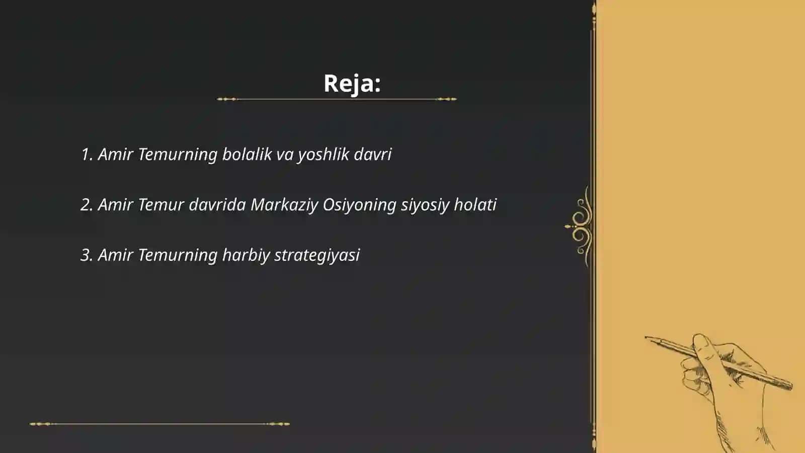 Amir Temur va uning harbiy yurishlari 2