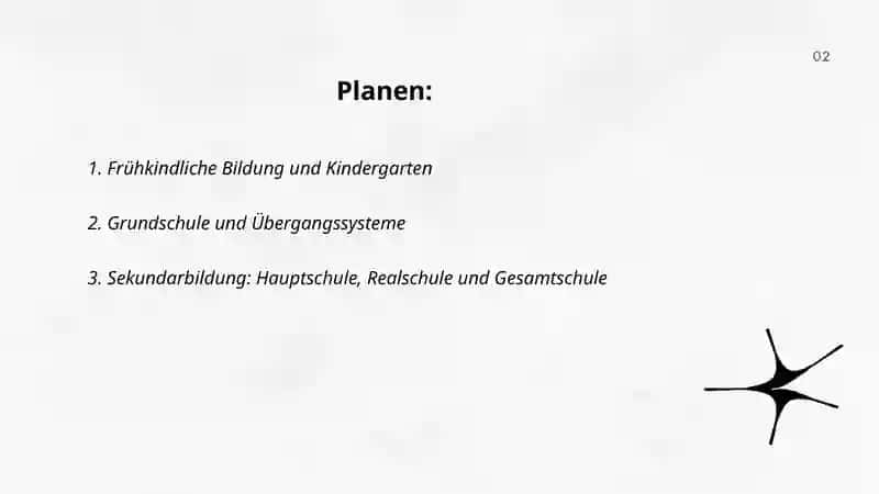 Frühkindliche Bildung und Kindergarten 2
