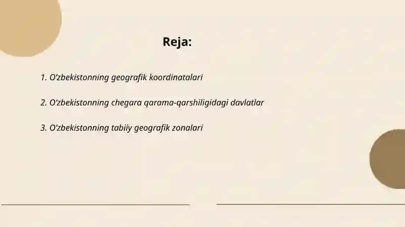 Oʻzbekiston geografik oʻrni Maʼmuriy tuzilishi 2