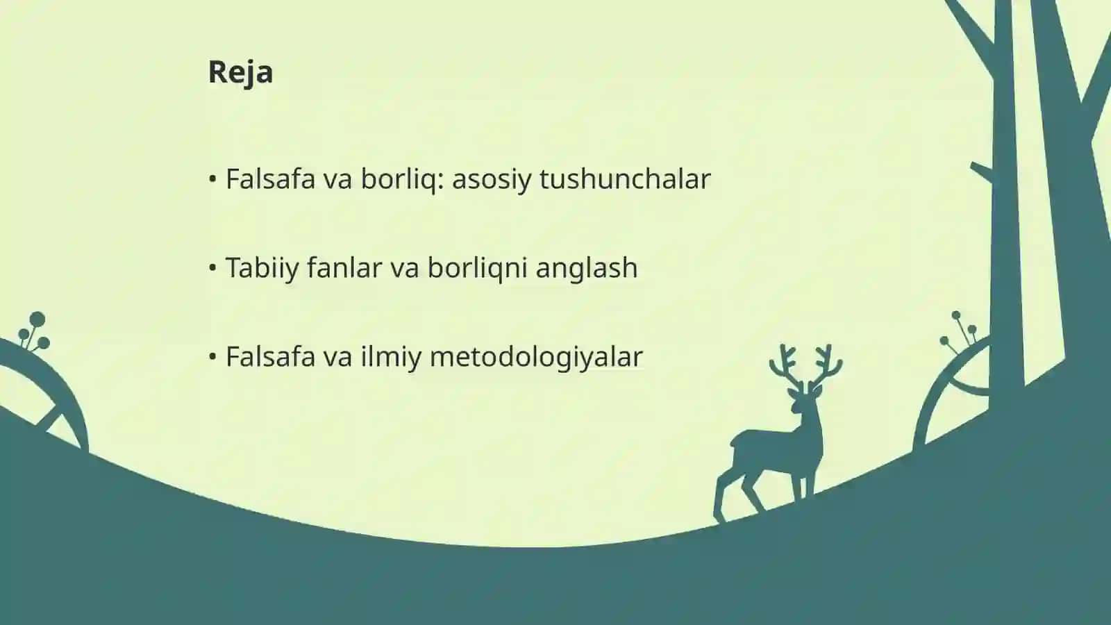 Falsafa va tabiiy ilmiy fanlarda borliqning mohiyatiga oid konsepsiyalar 2