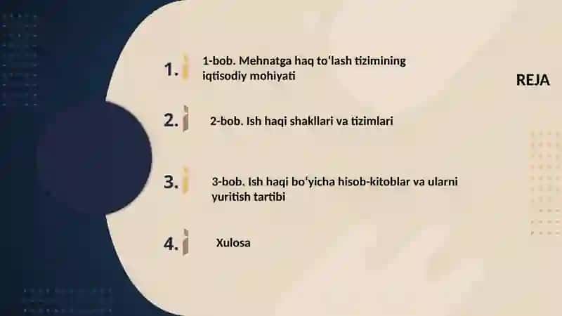 Mehnatga haq to'lash va ish haqi bo yicha hisob-kitoblar 2