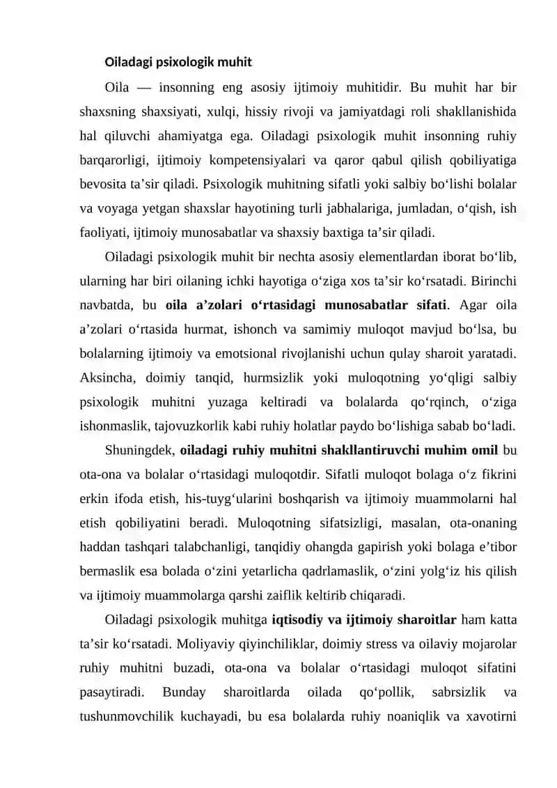 OILA KICHIK KOMMUNIKATSIYASINING PSIXOLOGIK XUSUSIYATLARI 2