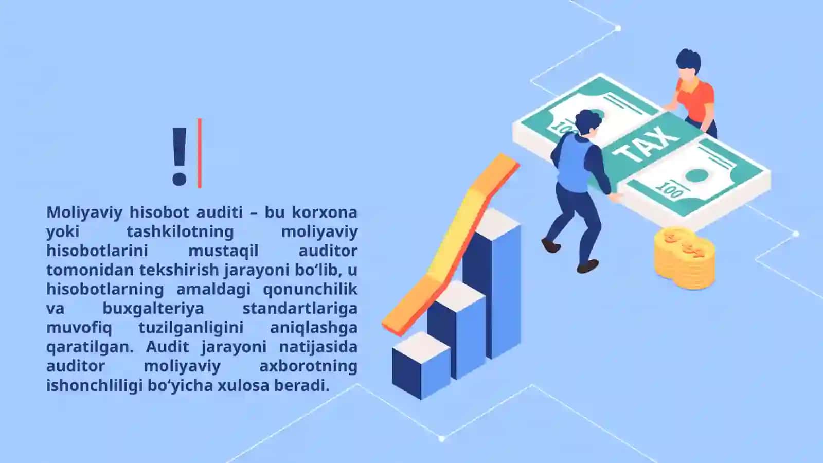 Moliyaviy hisoboti auditi tushunchasi va uning tavsifi 2