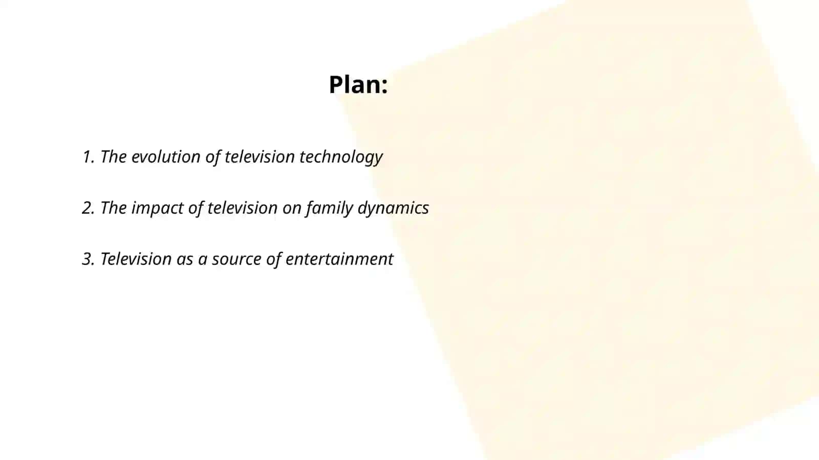 TV in our lives 2