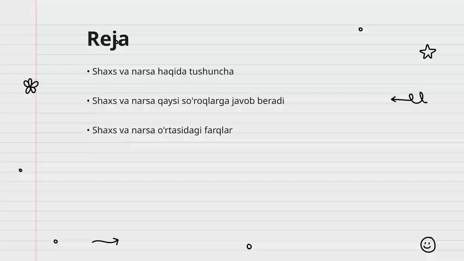 4-sinf shaxs va narsani nomini bildiradgon so'zlar 2