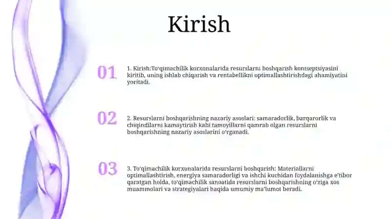 Ishlab Chiqarish Korxonalarida Resurslarni Boshqarish Nazâriy Asoslari 2