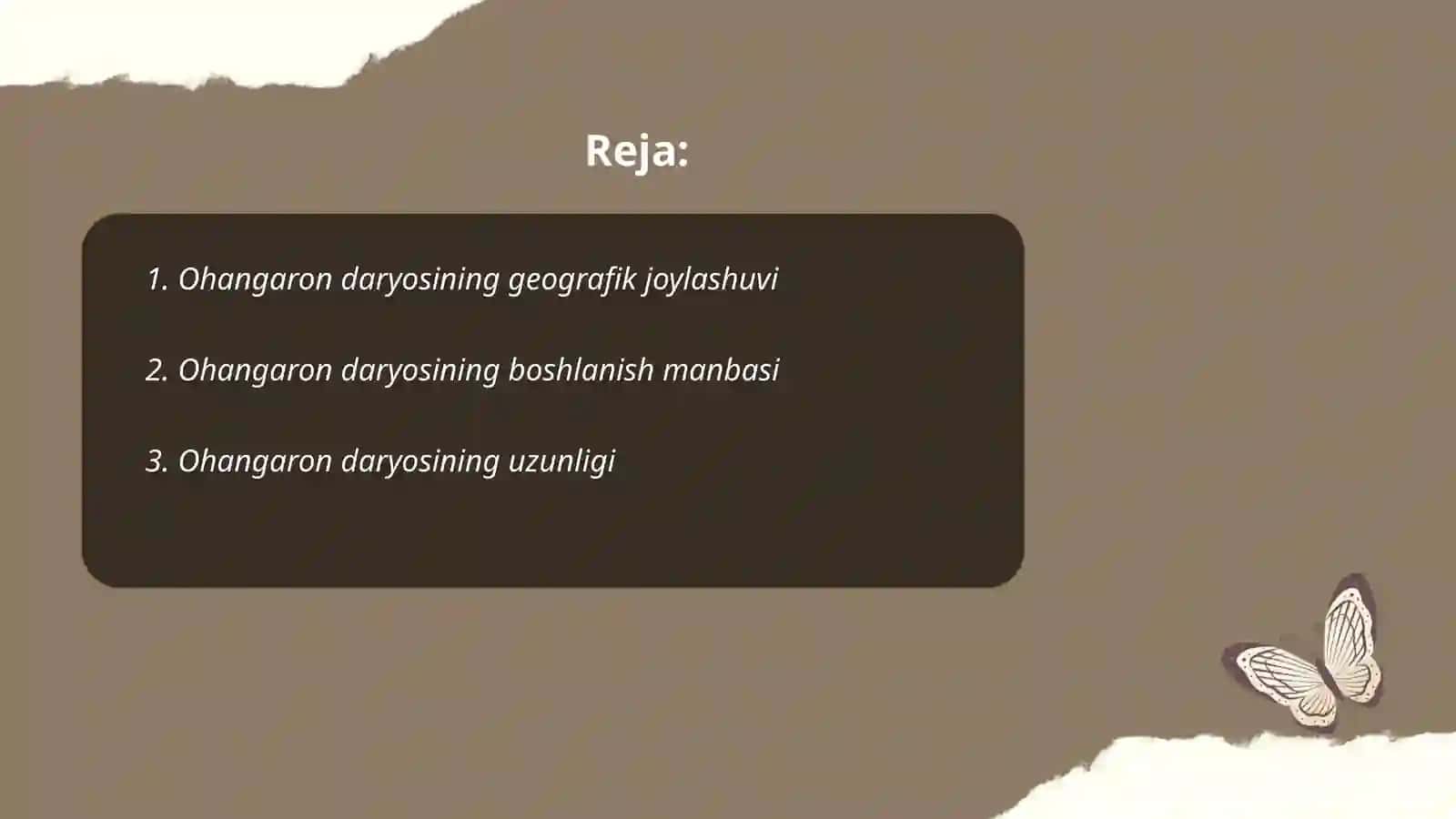 Ohangaron daryosi 2