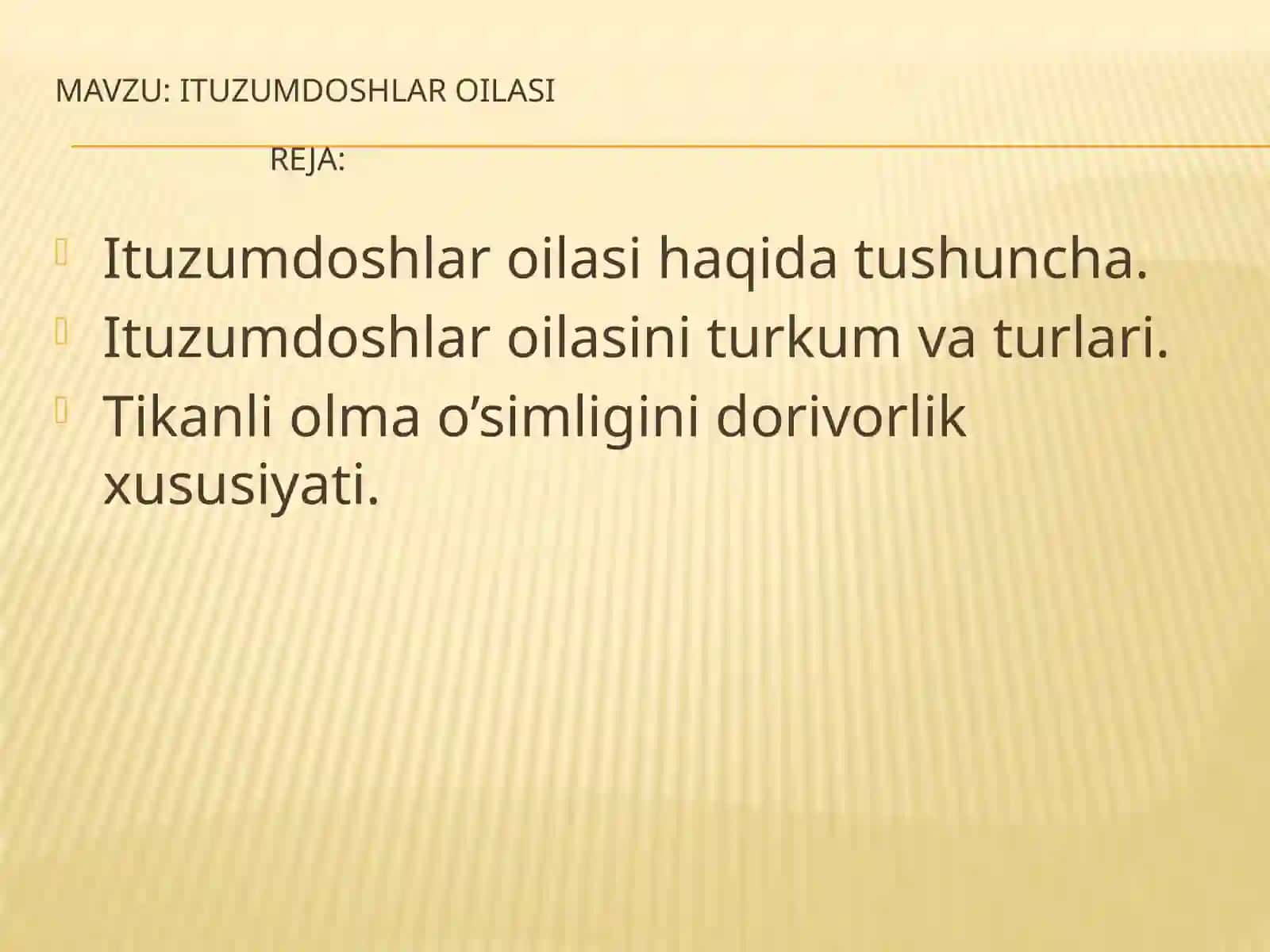 Dorivoro’simliklar fl orasi va sistematikasi 2