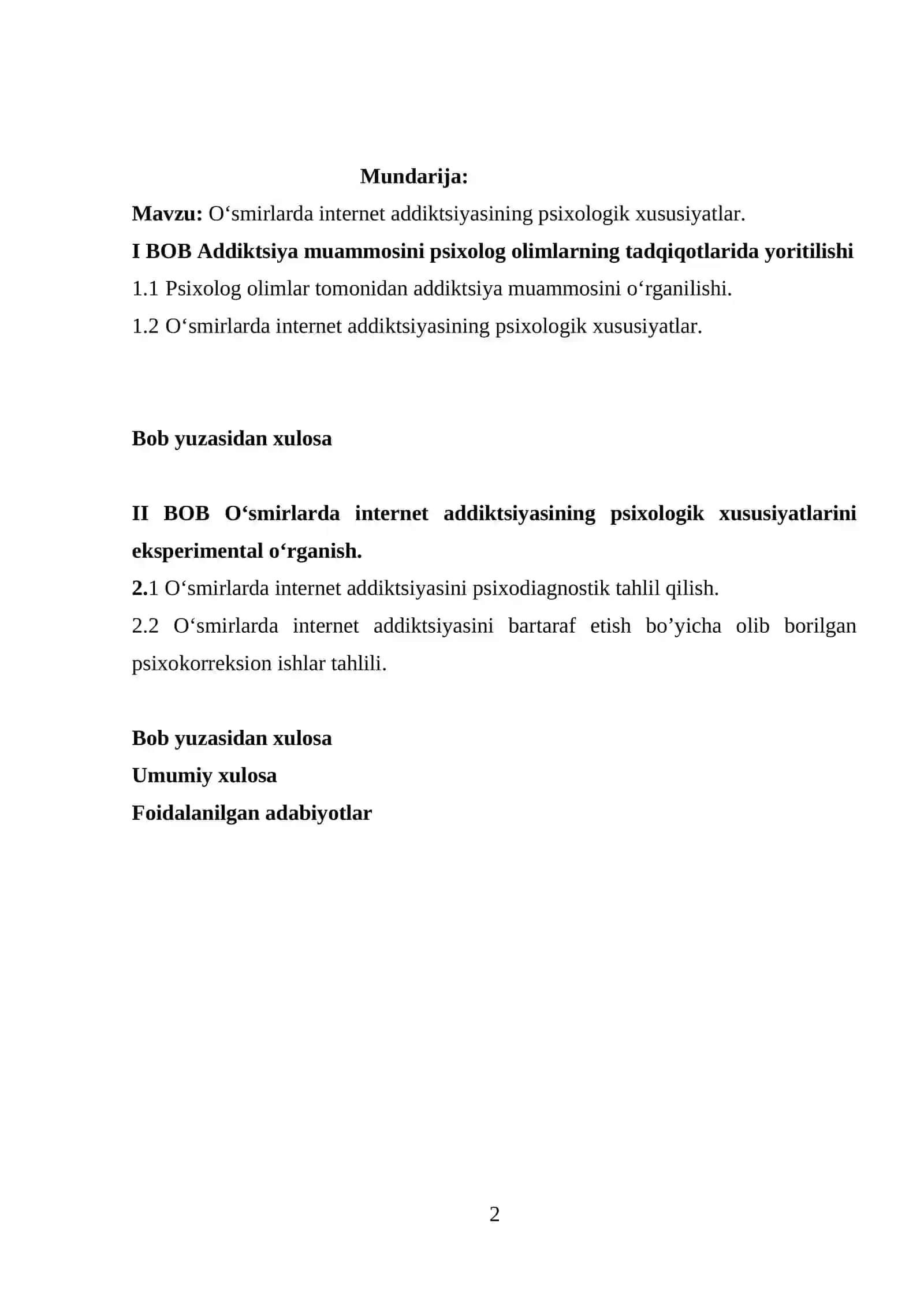 Oʻsmirlarda internet addiktsiyasining psixologik xususiyatlar 2
