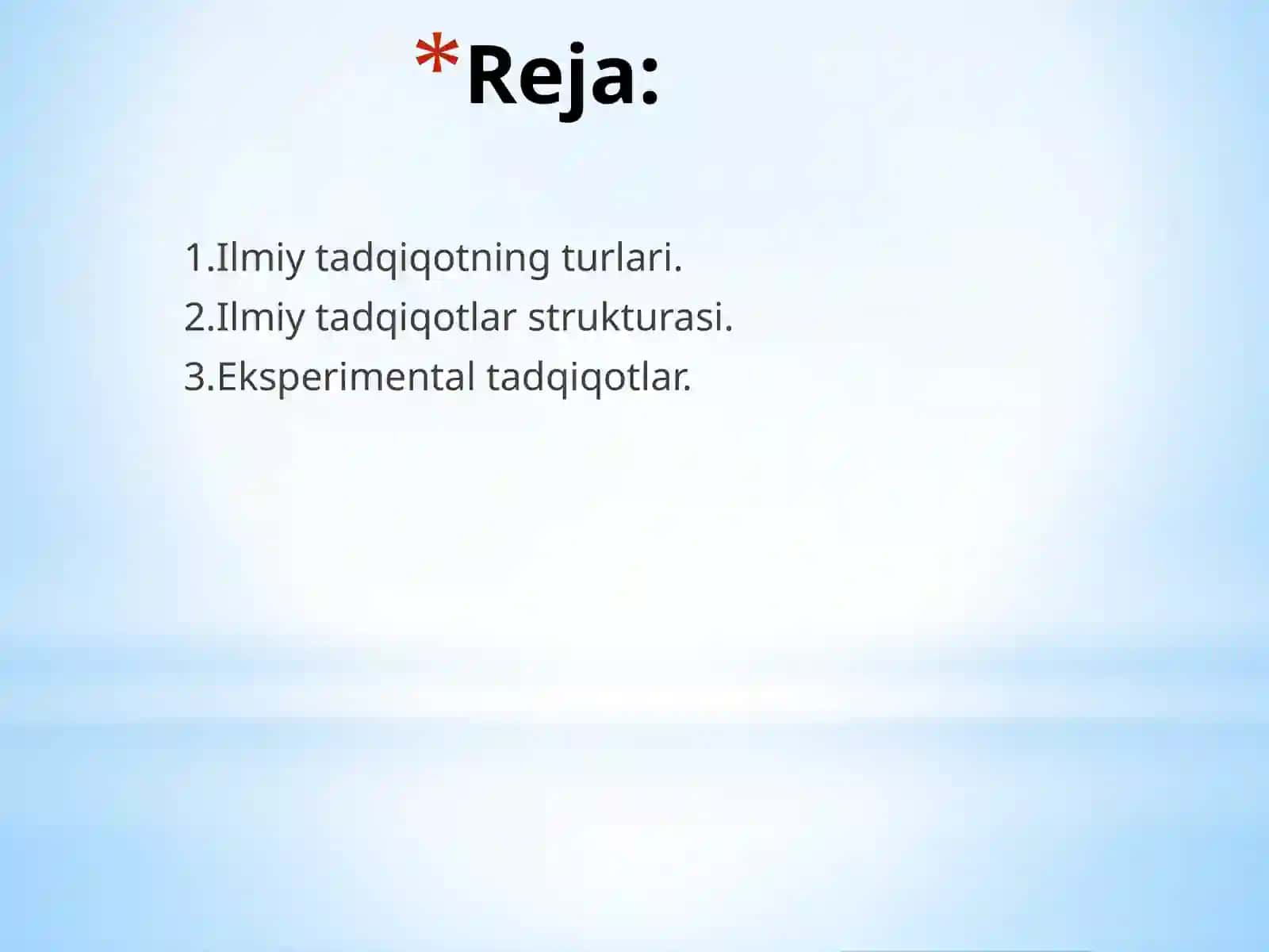 Ilmiy tadqiqotlar 2