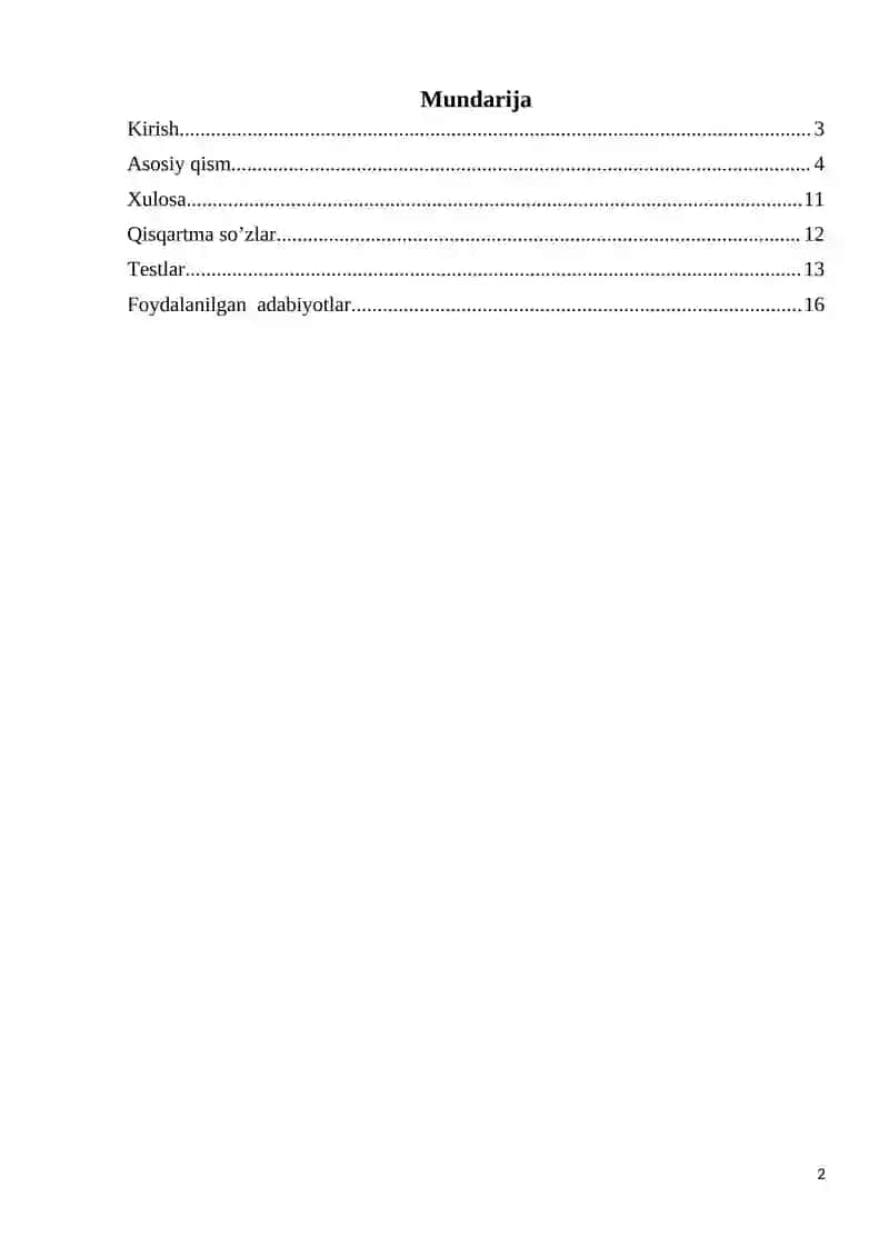 "Tibbiyotda axborot texnologiyalari" 2