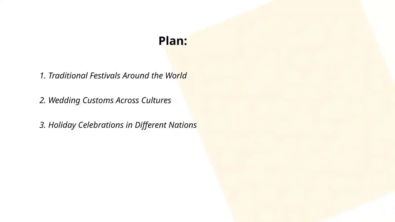 Traditional Festivals Around the World 2