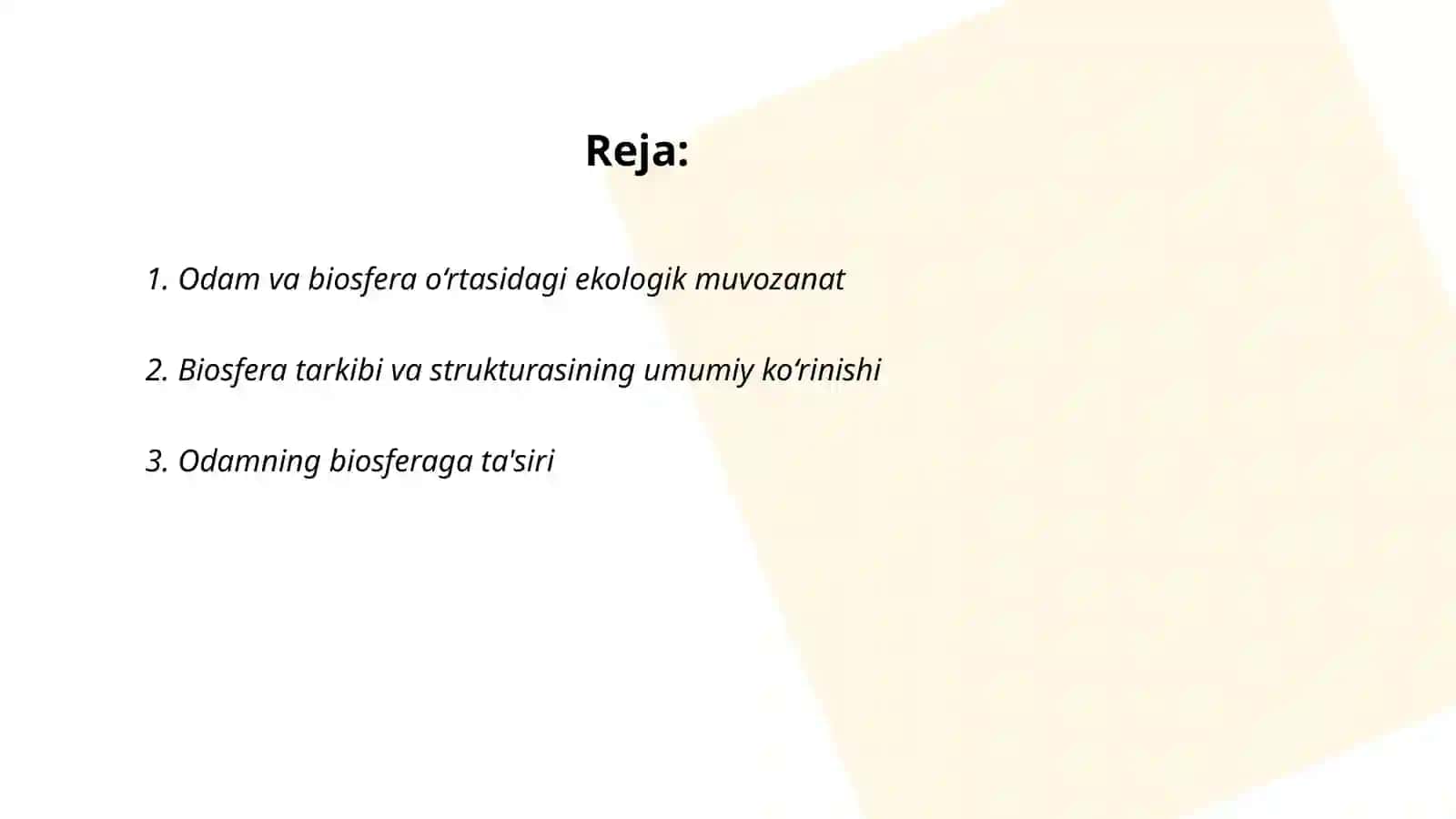 Odam va biosfera 2