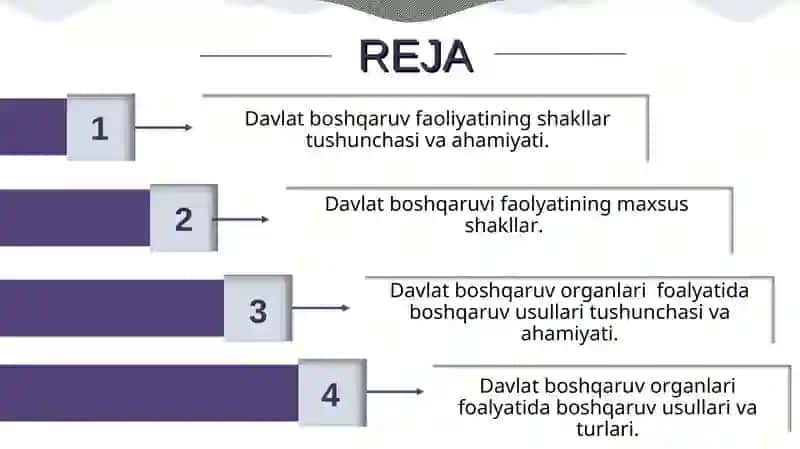 DAVLAT BOSHQARUVINING SHAKLLARI VA USULLARI 2