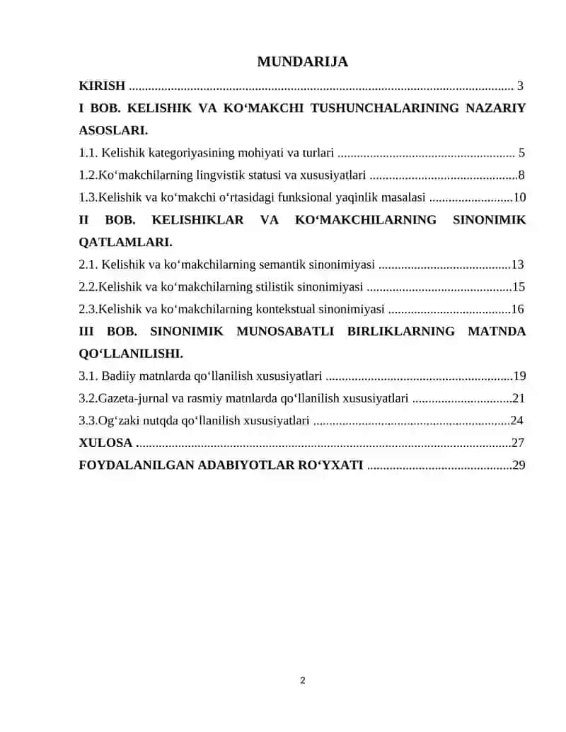 KELISHIK VA KOʻMAKCHI TUSHUNCHALARINING NAZARIY ASOSLARI 2
