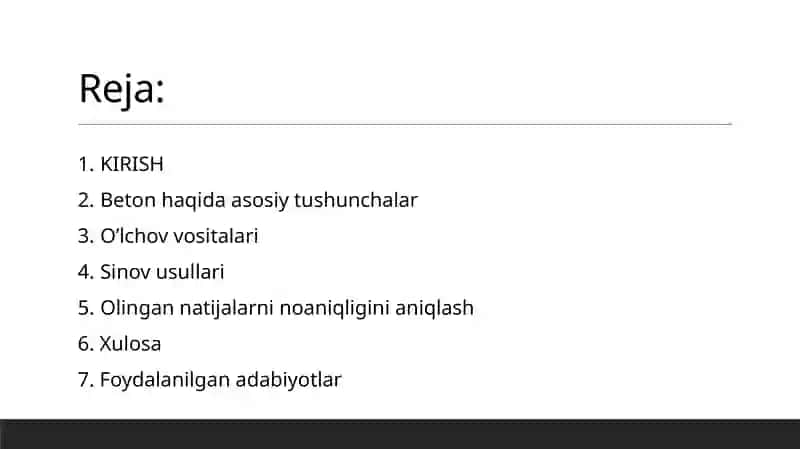 Beton mustahkamligini aniqlash (GOST 18105-2012) 2