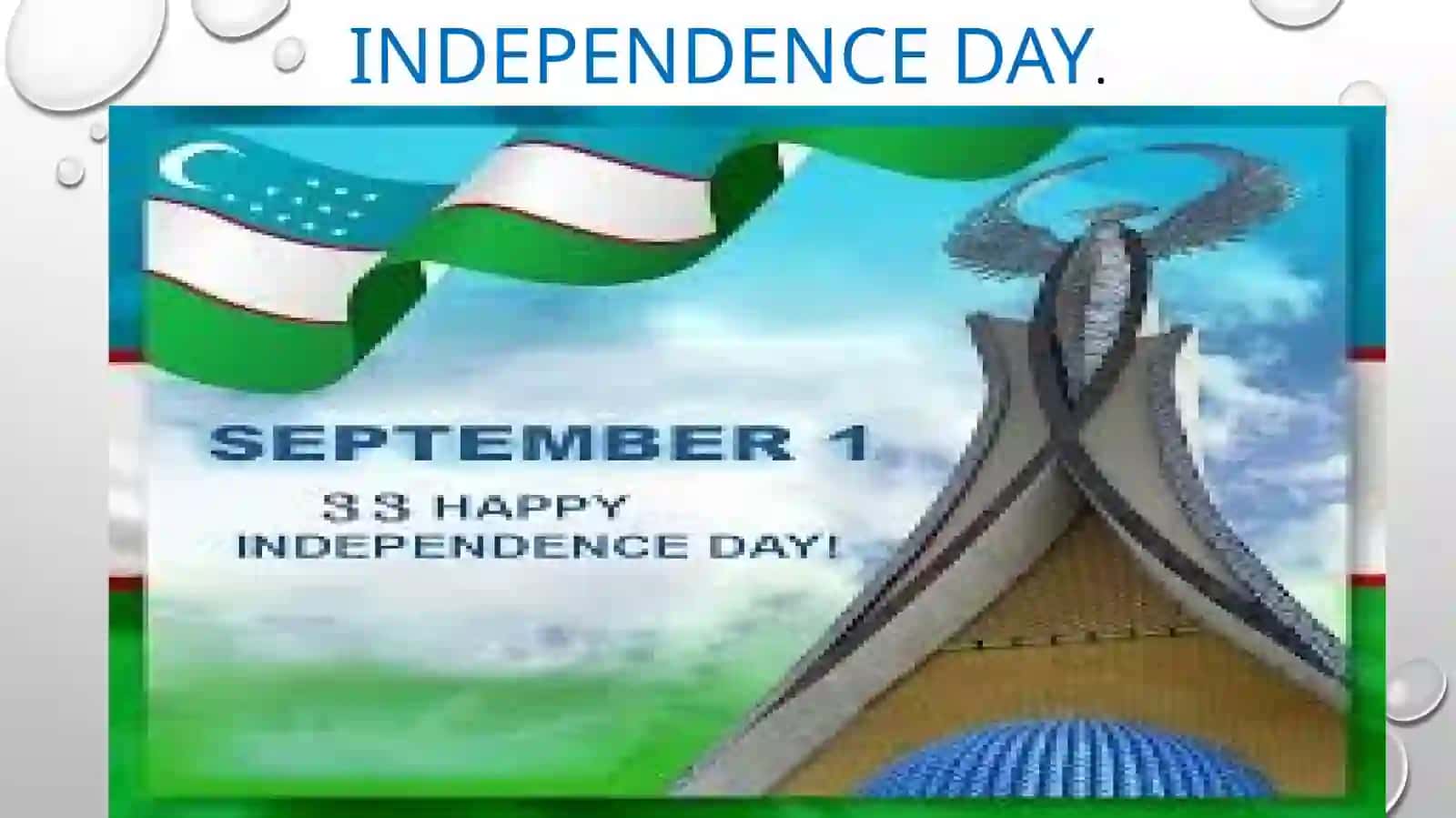 INDEPENDENCE DAY IN UZBEKISTAN 2