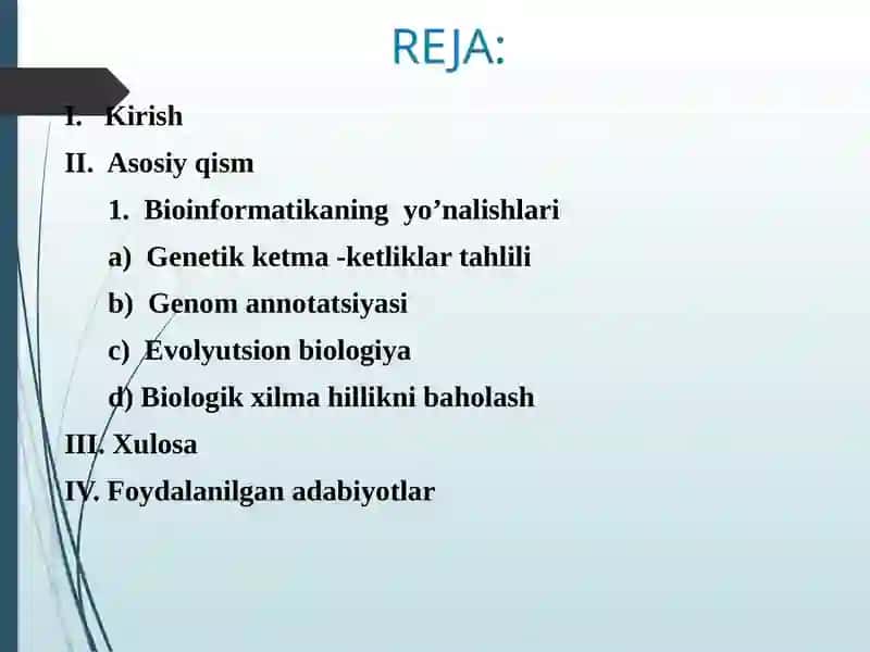 Evolyutsion biologiya. Biologik xilma-xillikni baholash 2