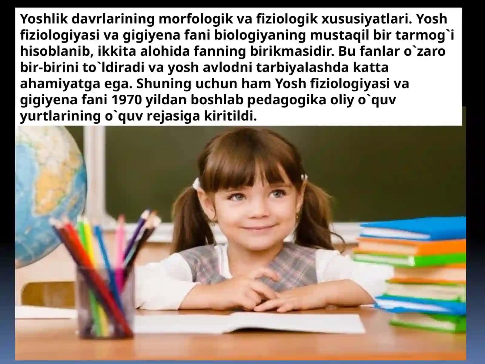 Yoshlik davrlarining morfologik va fiziologik xususiyatlari 2