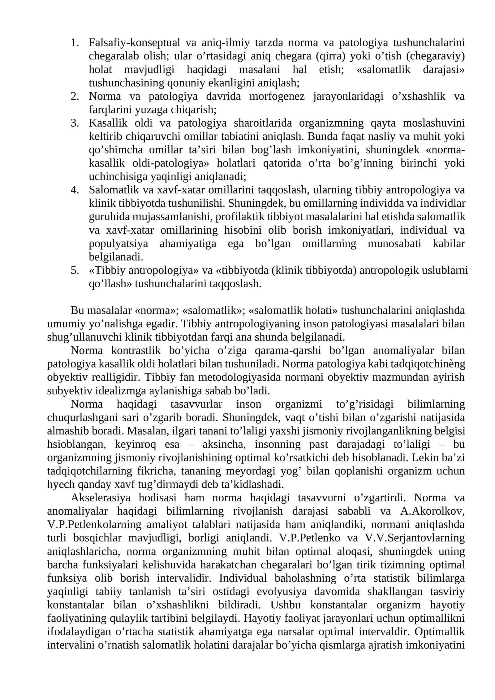 Meyor vа sаlomаtlik muаmmolаri doirаsidа sport vа tibbiyot аntropologiyasi 2