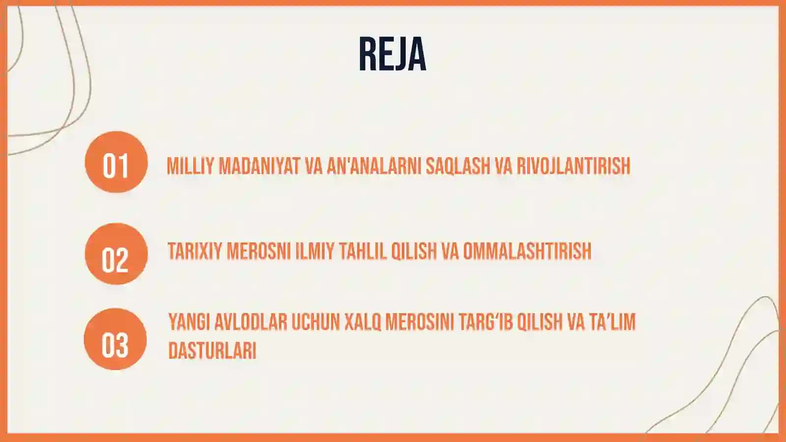 Mustaqillikdan so'ng xalq merosini oʻrganishning ustuvor yo'nalishlari 2