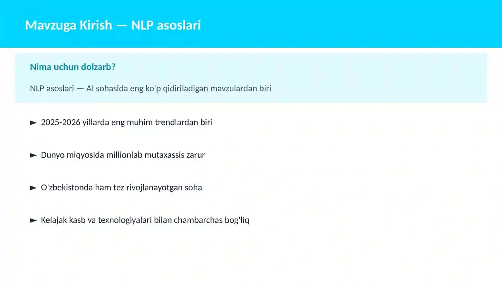 NLP TABIIY TIL QAYTA ISHLASH 2