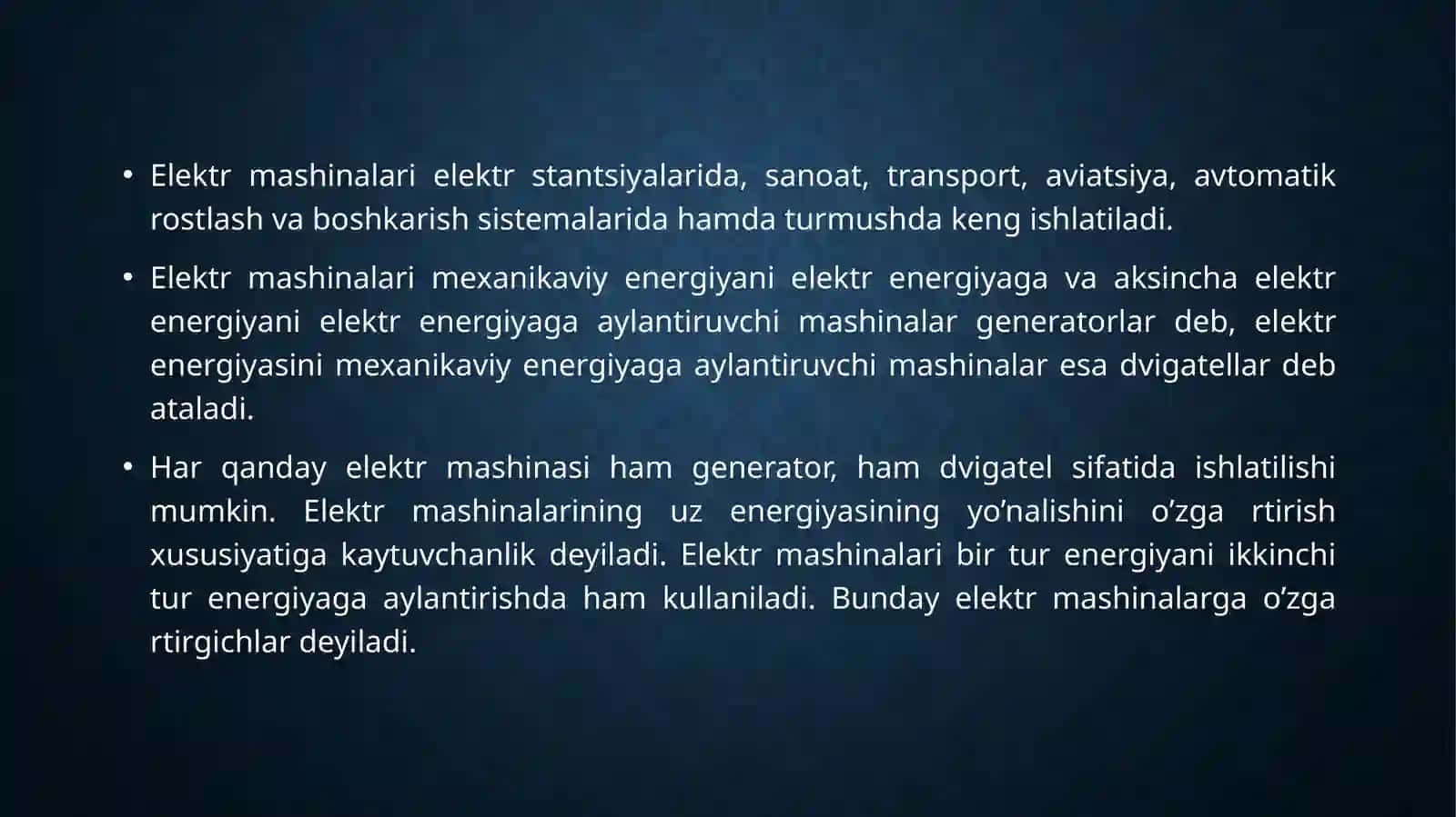 Asinxron motorlarda reaktiv quvvatni optimal rostlash orqali energiya tejash 2