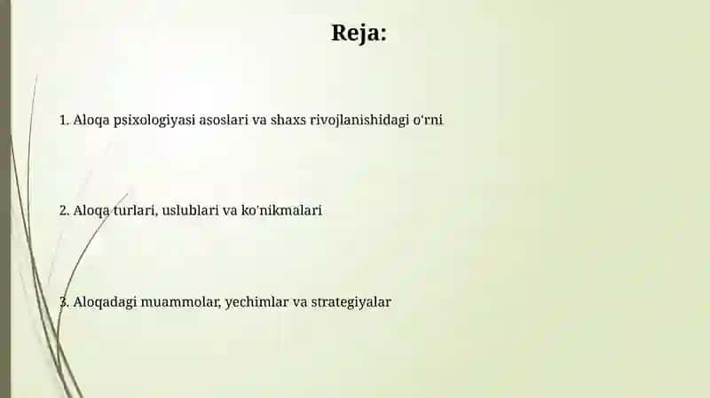 Muloqot psixologiyasi va uning shaxs rivojlanishidagi roʻli 2