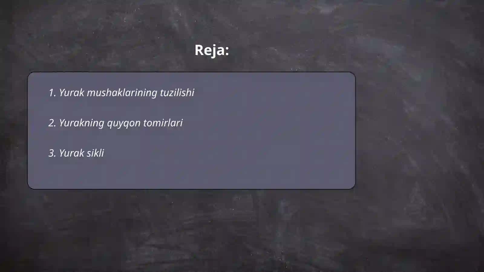 Qon aylanishi, yurak mushaklari 2