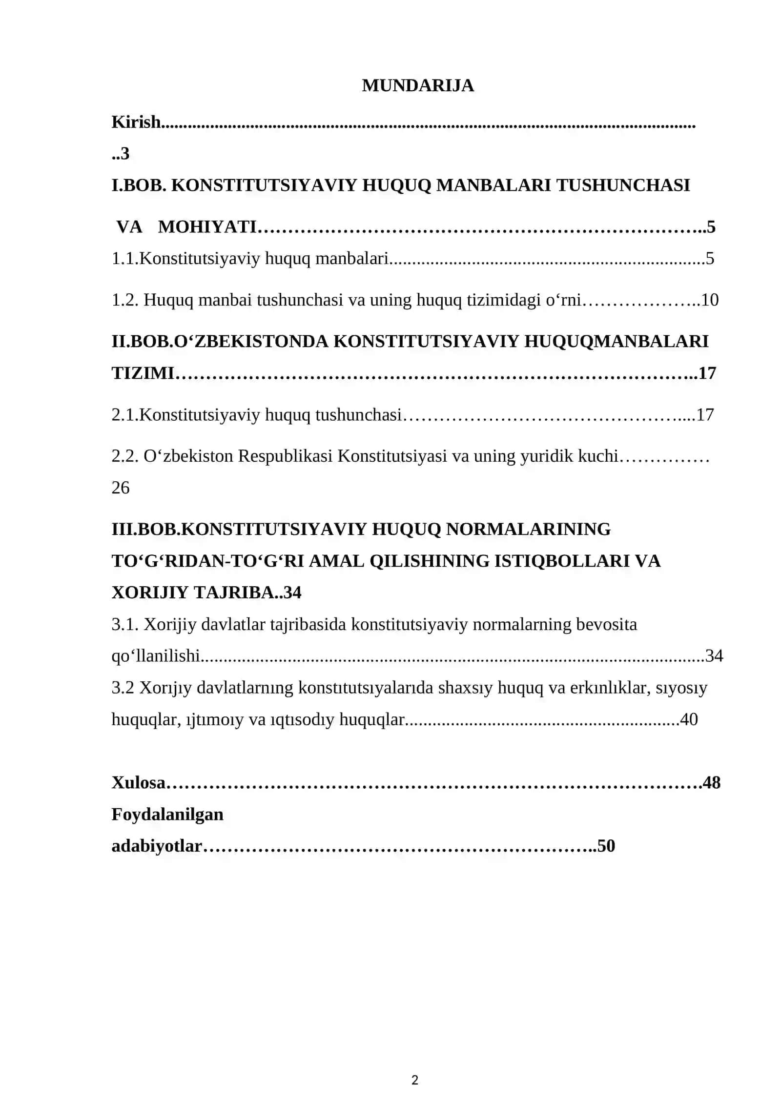 Konstitutsiyaviy huquq manbalari tushunchasi va tizimi 2